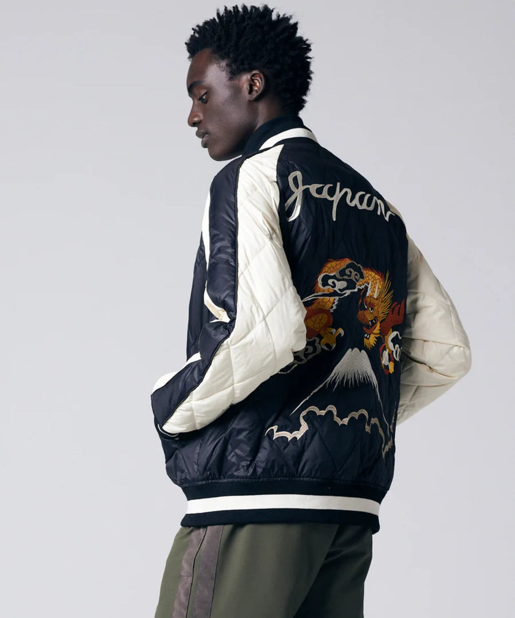 TAION / REVERSIBLE SOUVENIR DOWNJACKET