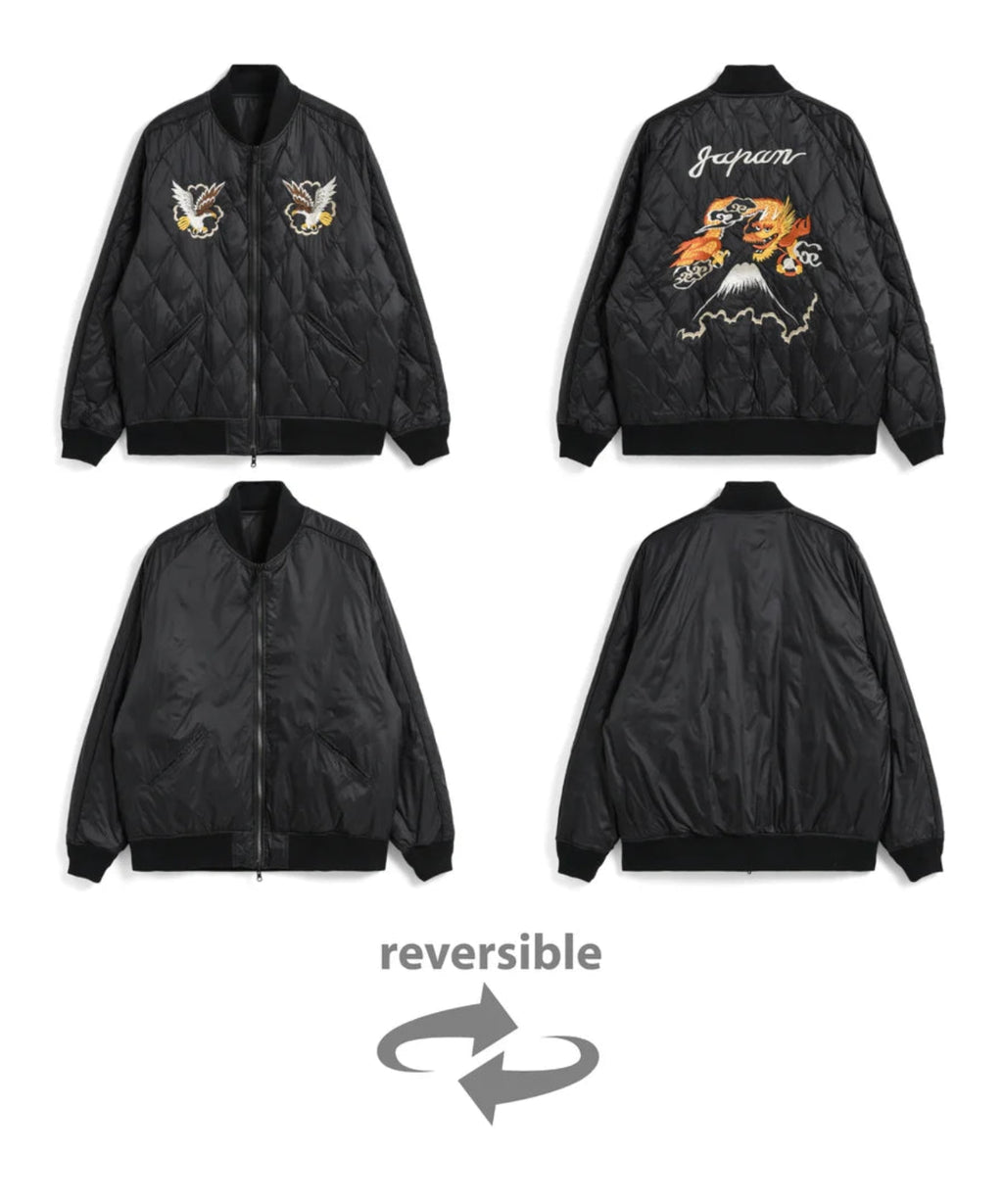 TAION / REVERSIBLE SOUVENIR DOWNJACKET