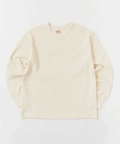 Healthknit / Thermal King Raschel Honeycomb Crew Damage L/S サーマルトップス