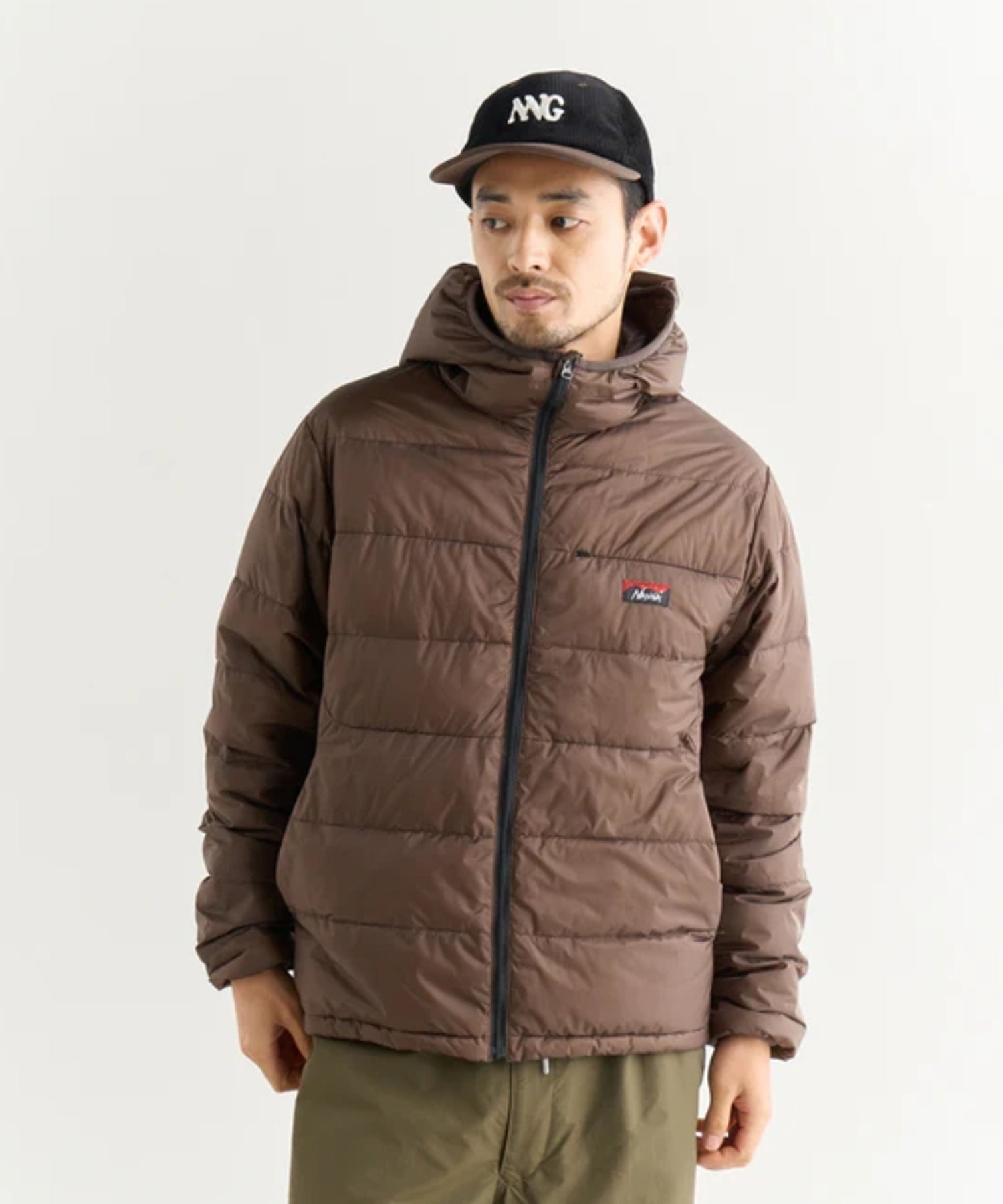 NANGA / ATL DOWN ZIP HOODIE