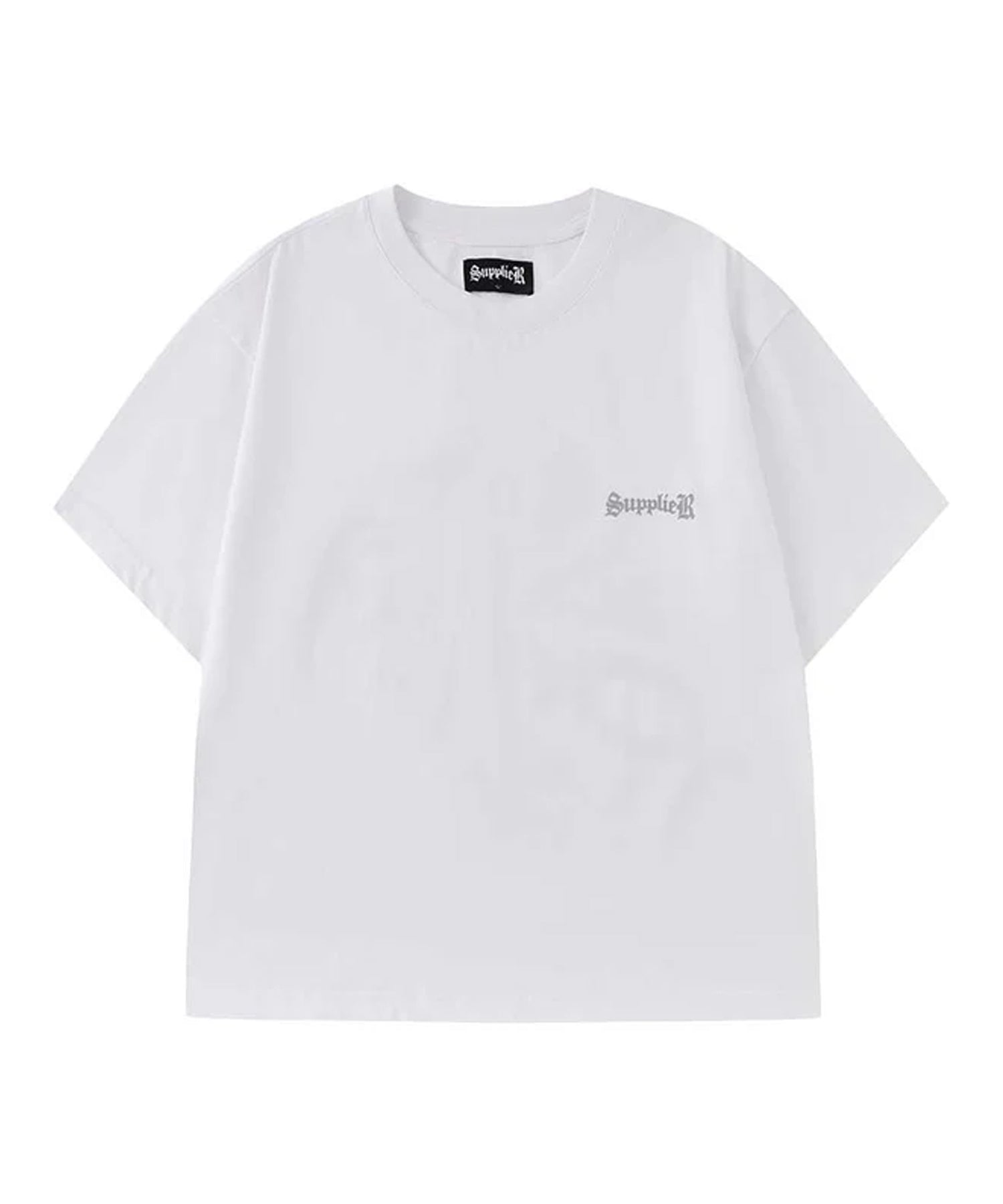 SUPPLIER / 2-Tone Rhinestone Cross Tee