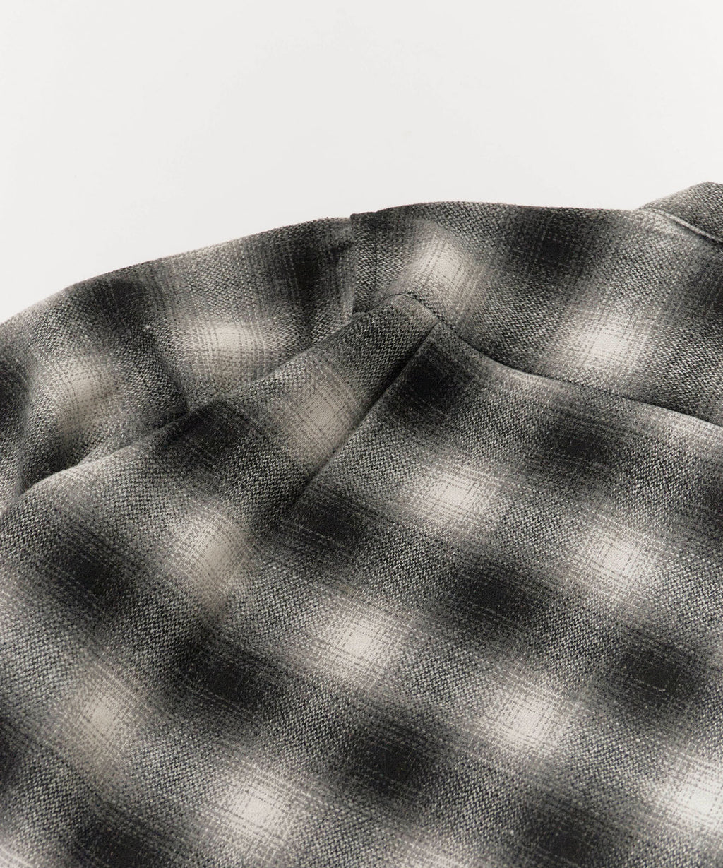 TOWNCRAFT / WOOL CHECK LOOP COLLAR SHIRTS ウールシャツ