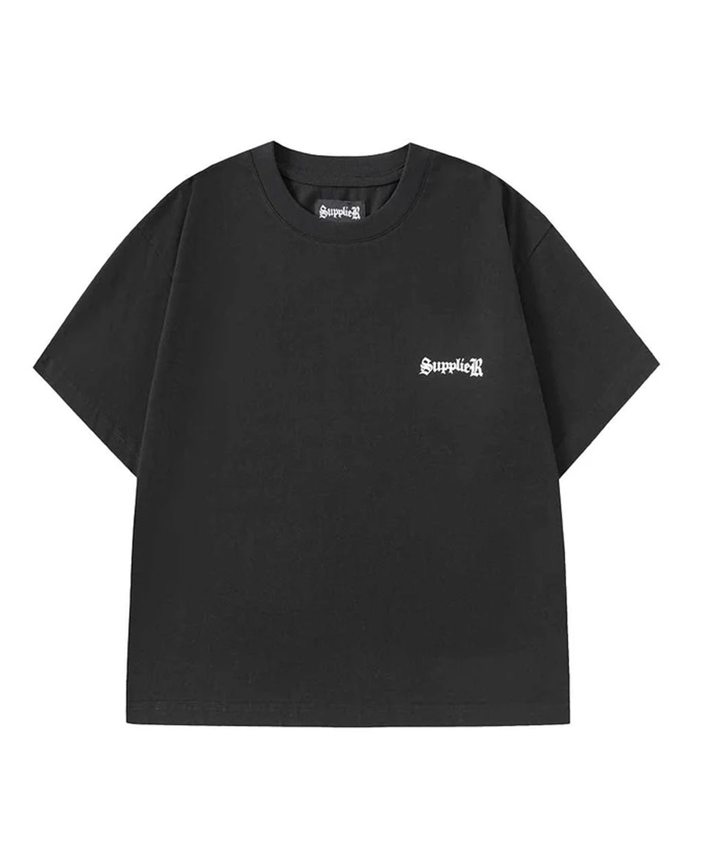 SUPPLIER / 2-Tone Rhinestone Cross Tee