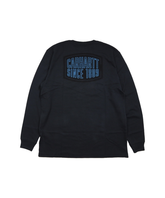 Carhartt / Loose Fit Heavyweight Long-Sleeve Pocket 1889 Graphic T-Shirt
