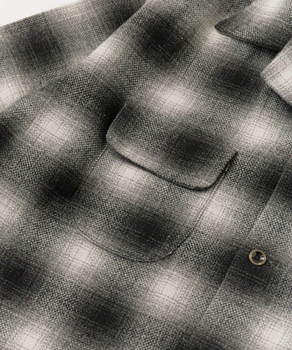 TOWNCRAFT / WOOL CHECK LOOP COLLAR SHIRTS ウールシャツ