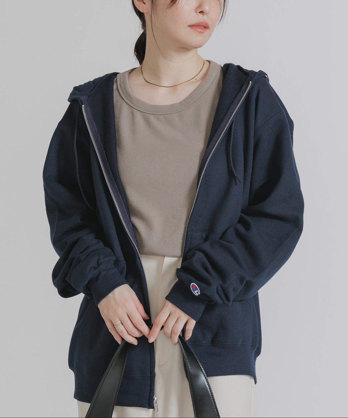 Champion / Authentic Zip Hoodie
