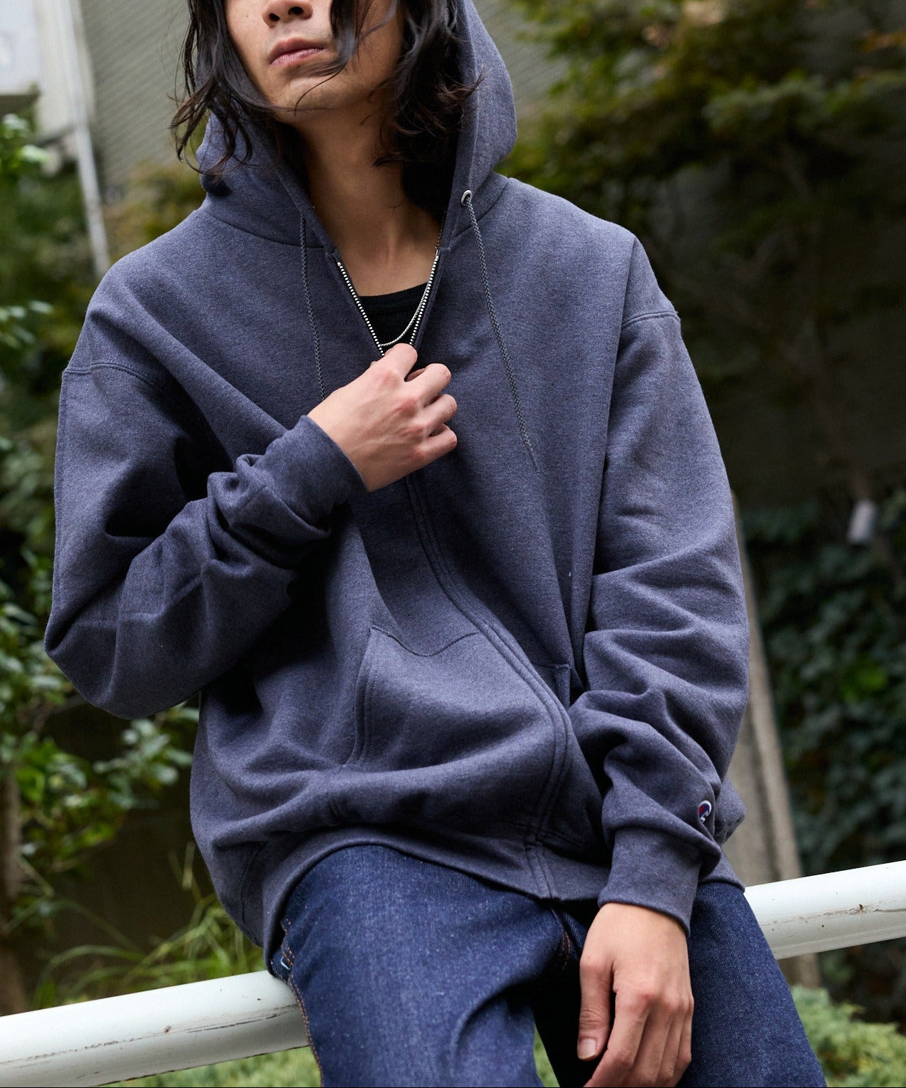 Champion / Authentic Zip Hoodie