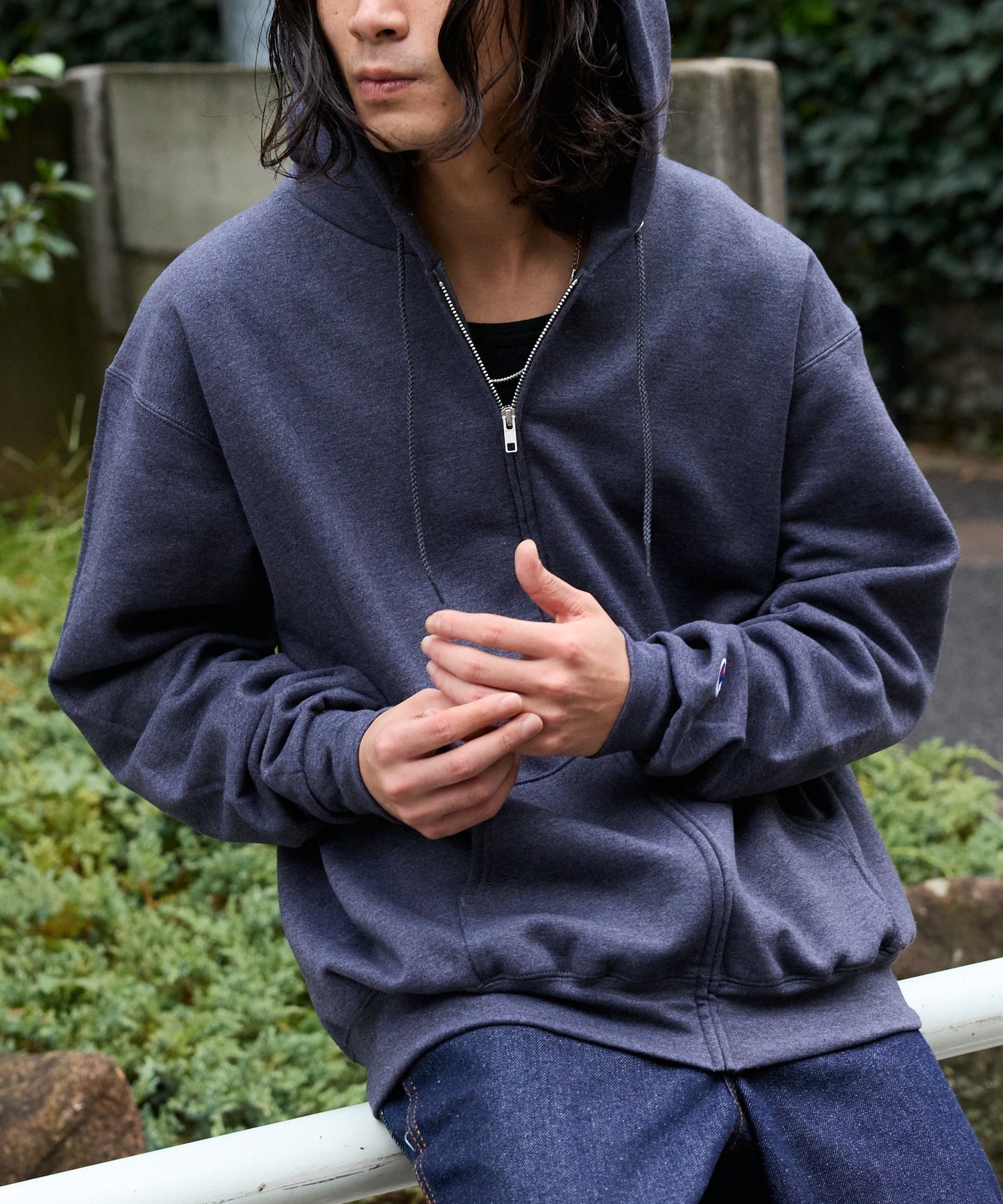 Champion / Authentic Zip Hoodie