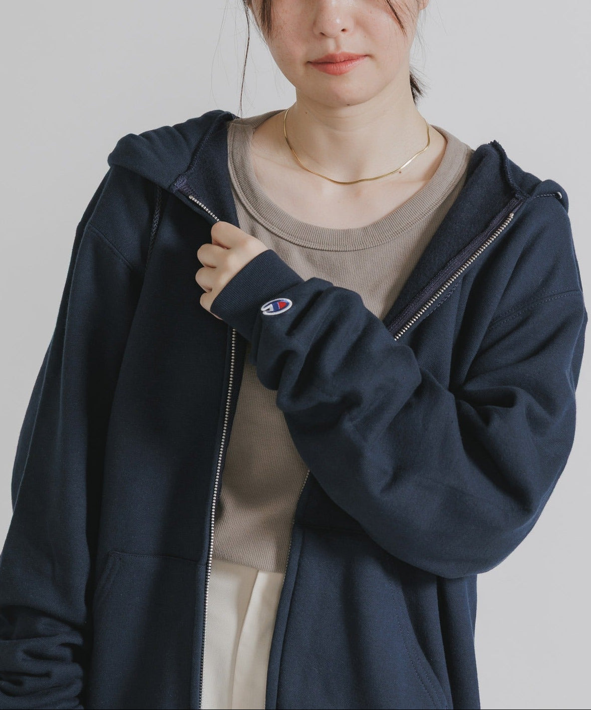 Champion / Authentic Zip Hoodie