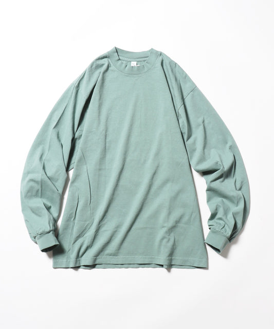 Los Angeles Apparel / 6.5oz L/S Grmnt DyeCrewNeck T-SHIRT