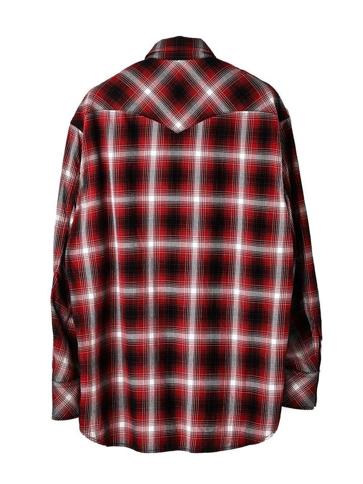 TAKAHIROMIYASHITATheSoloIst. / back gusset sleeve western shirt