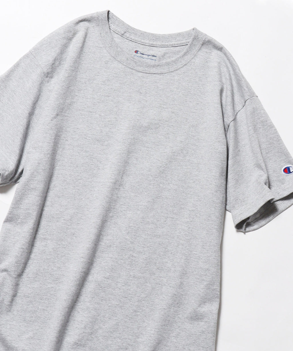 Champion / コットン ワッペン Tシャツ