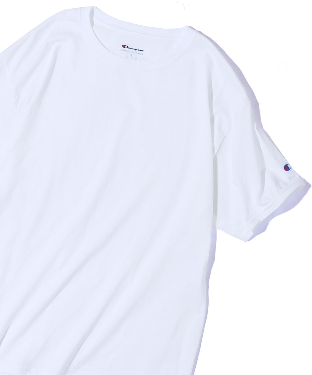 Champion / コットン ワッペン Tシャツ