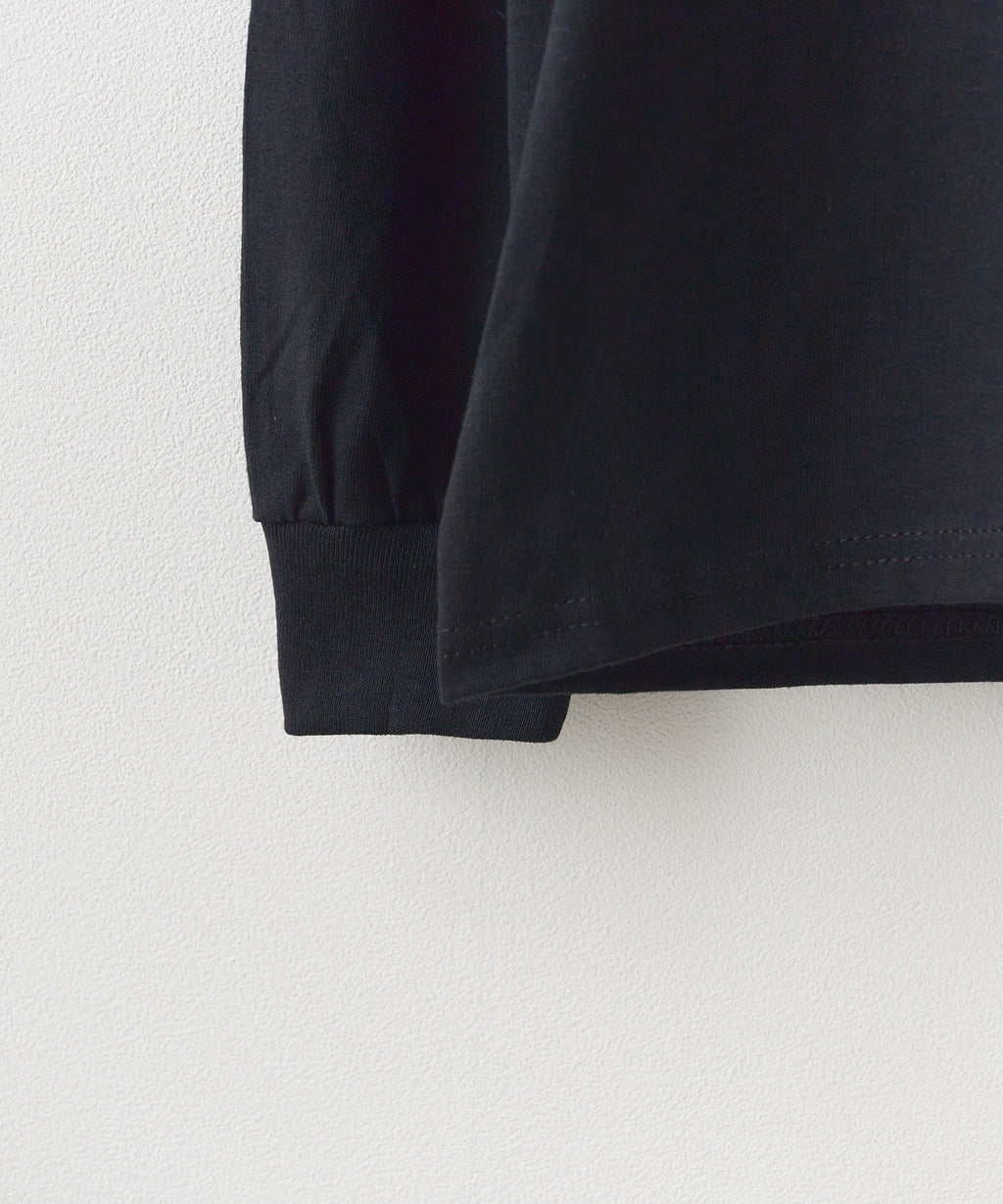 GILDAN / ６oz クルーネック 袖リブ ロングスリーブTEE