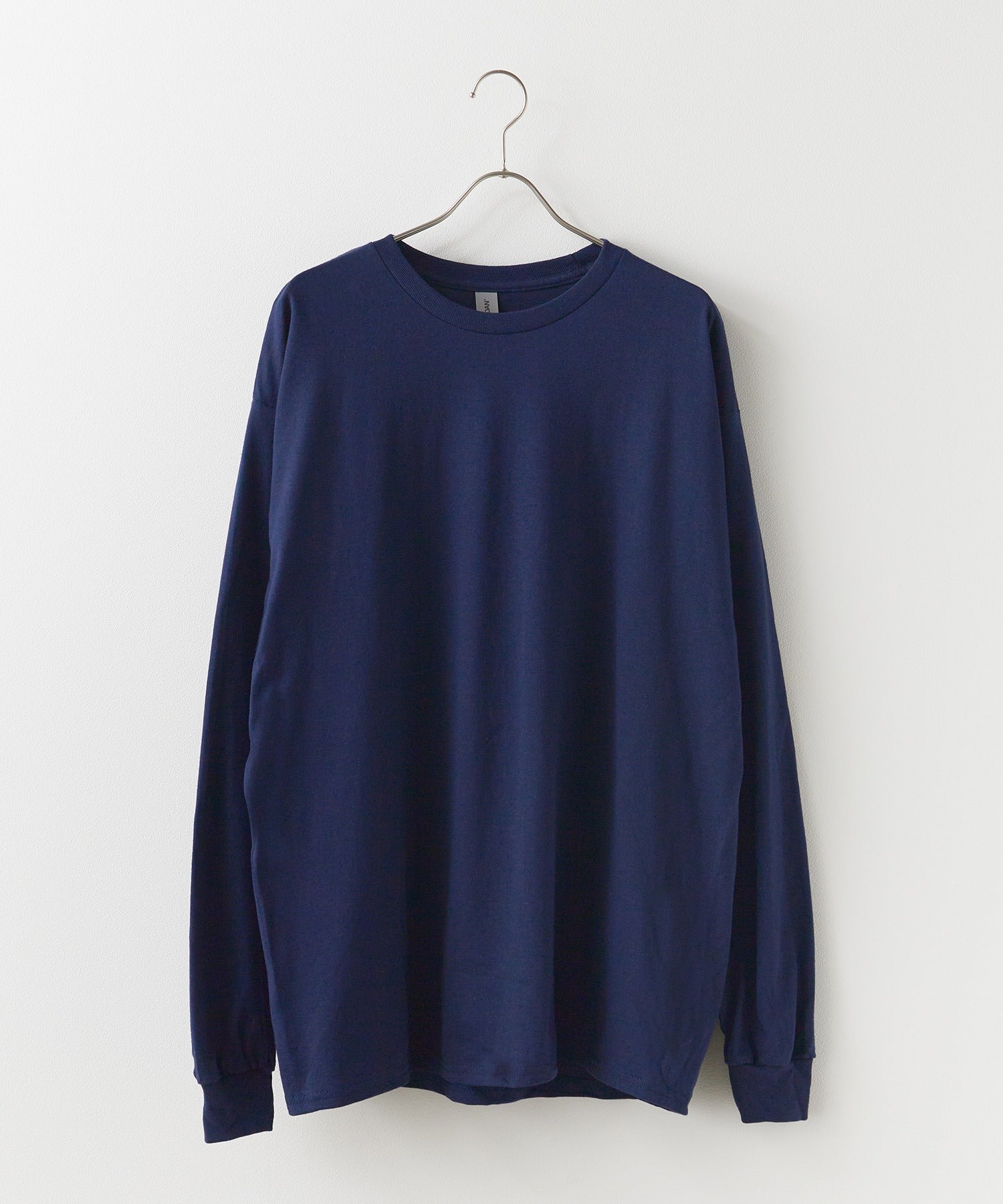 GILDAN / ６oz クルーネック 袖リブ ロングスリーブTEE