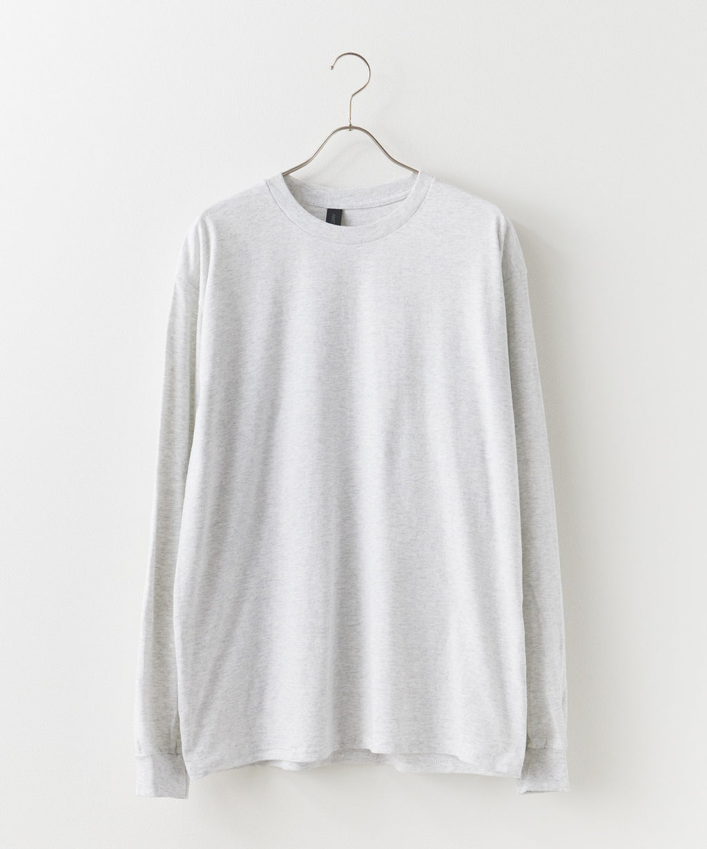 GILDAN / ６oz クルーネック 袖リブ ロングスリーブTEE