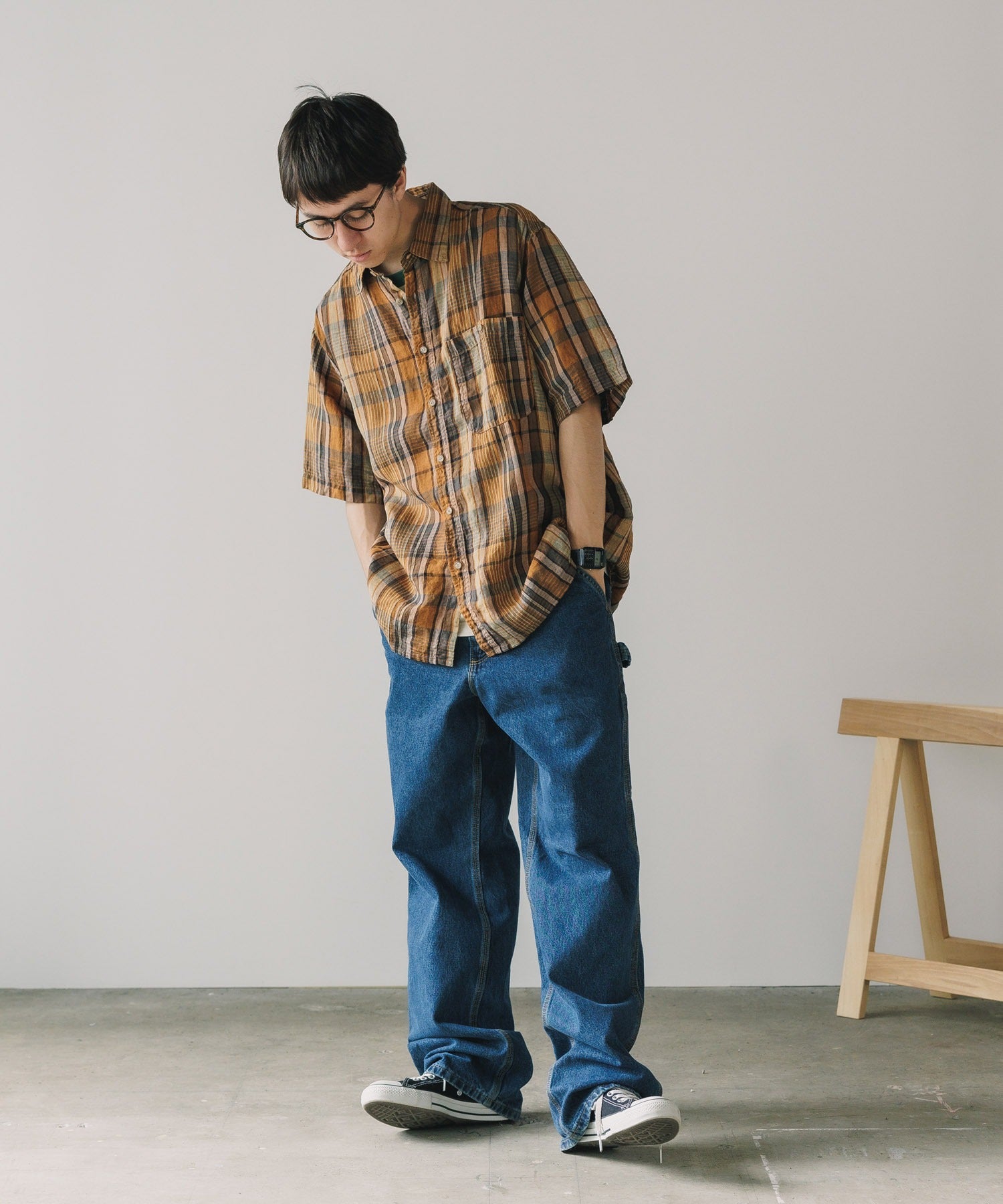 orSlow/オアスロウ LOOSE FIT SHORT SLEEVE SHIRT