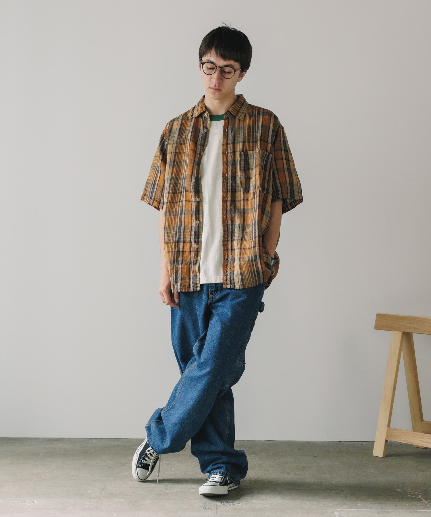 orSlow/オアスロウ LOOSE FIT SHORT SLEEVE SHIRT