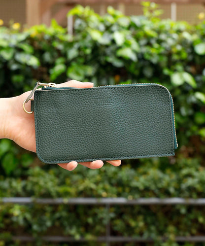 UNIVERSAL OVERALL / シボレザーLFロングウォレット