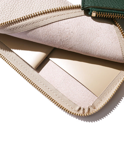 UNIVERSAL OVERALL / シボレザーLFロングウォレット