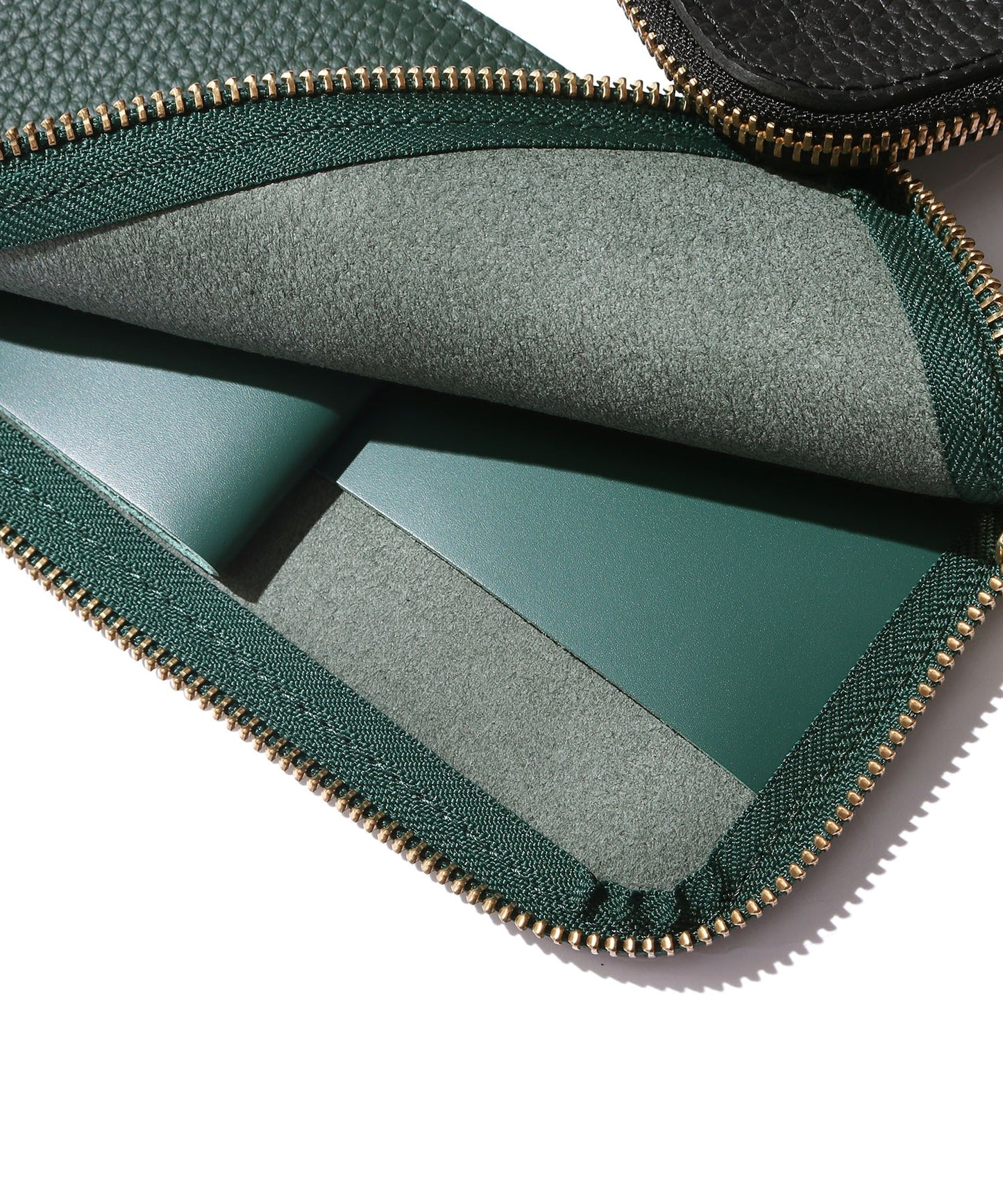 UNIVERSAL OVERALL / シボレザーLFロングウォレット