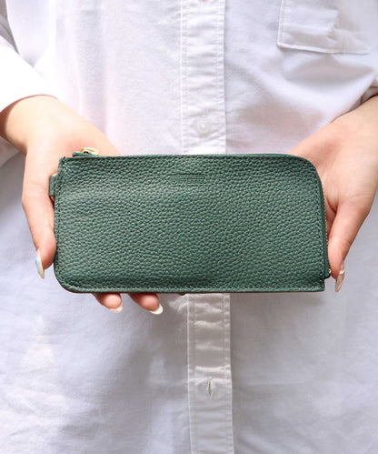 UNIVERSAL OVERALL / シボレザーLFロングウォレット