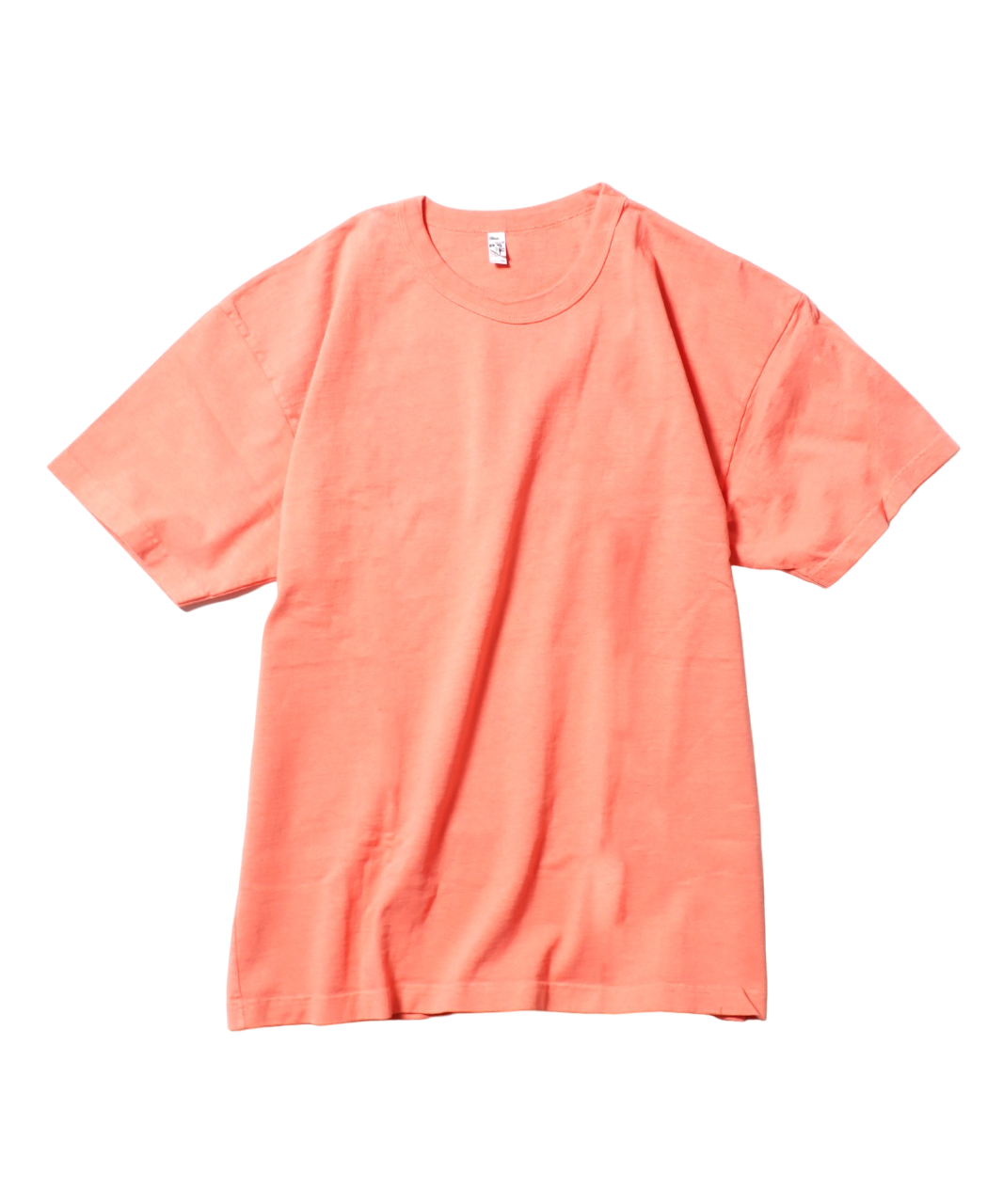 Short Sleeve Binding Garment Dye T