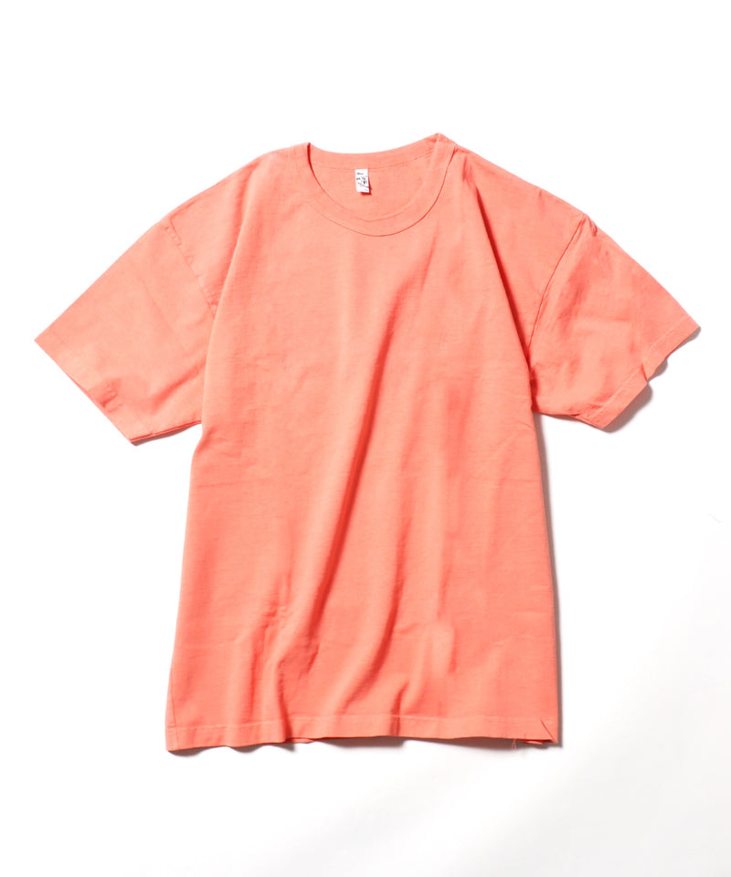 Los Angeles Apparel/ロサンゼルスアパレル Short Sleeve Binding Garment Dye T-Shirt