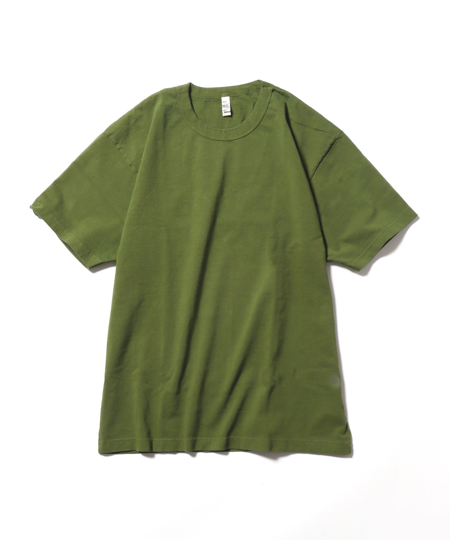 Short Sleeve Binding Garment Dye T