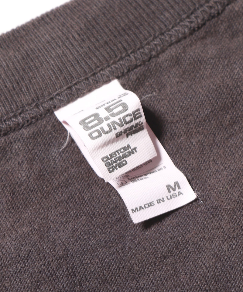 Los Angeles Apparel/ロサンゼルスアパレル Short Sleeve Binding Garment Dye T-Shirt