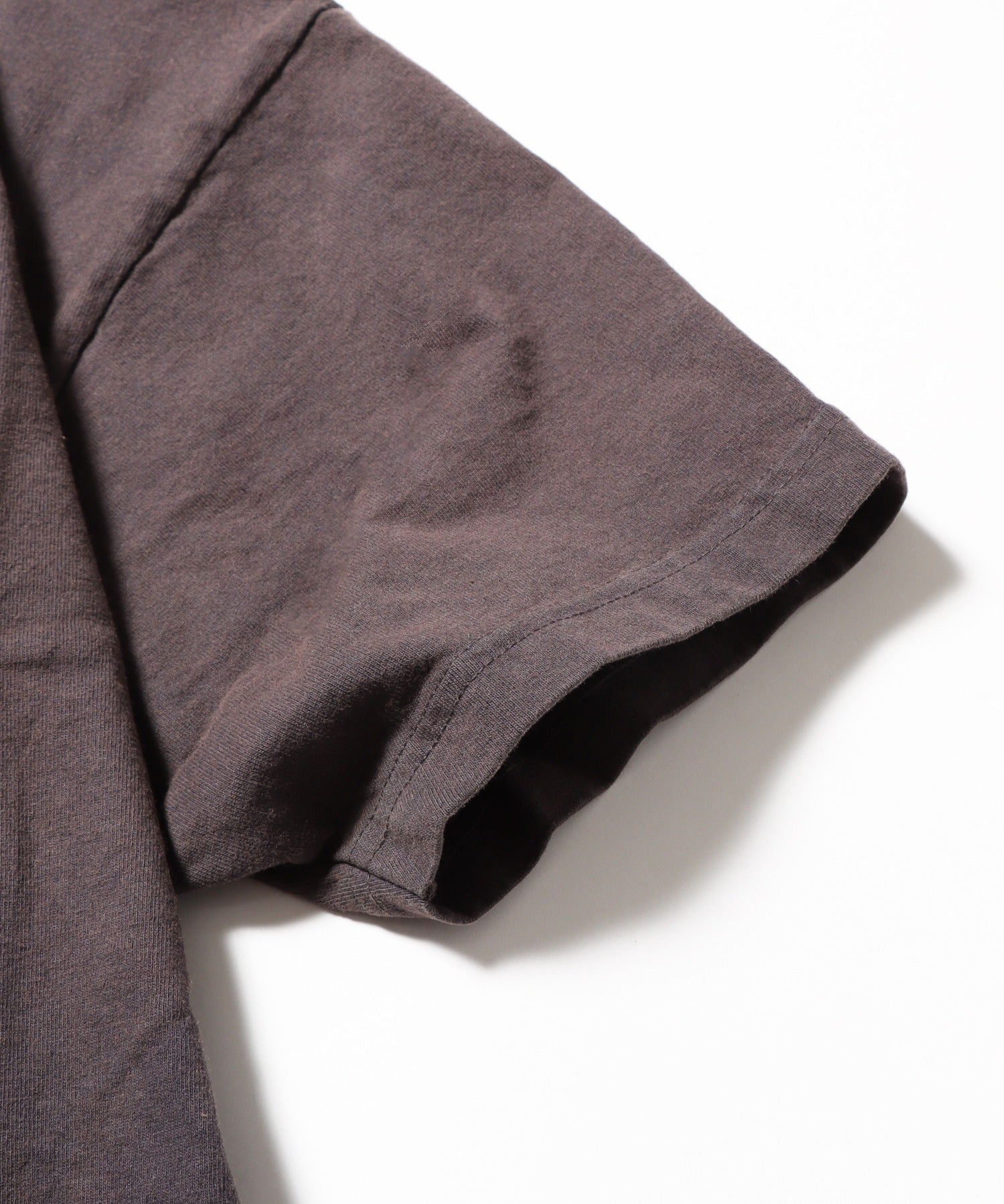 Short Sleeve Binding Garment Dye T