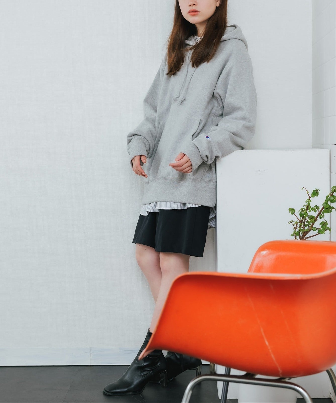 Champion /  REVERSE WEAVE 12OZ PULLOVERHOODIE