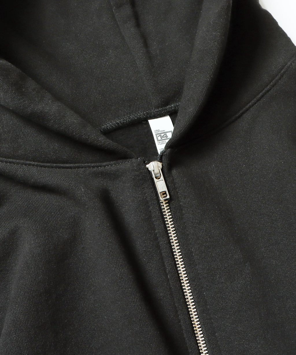 Los Angeles Apparel / 14OZ. HEAVY FLEECE ZIP UP HOODED SWEATSHIRT