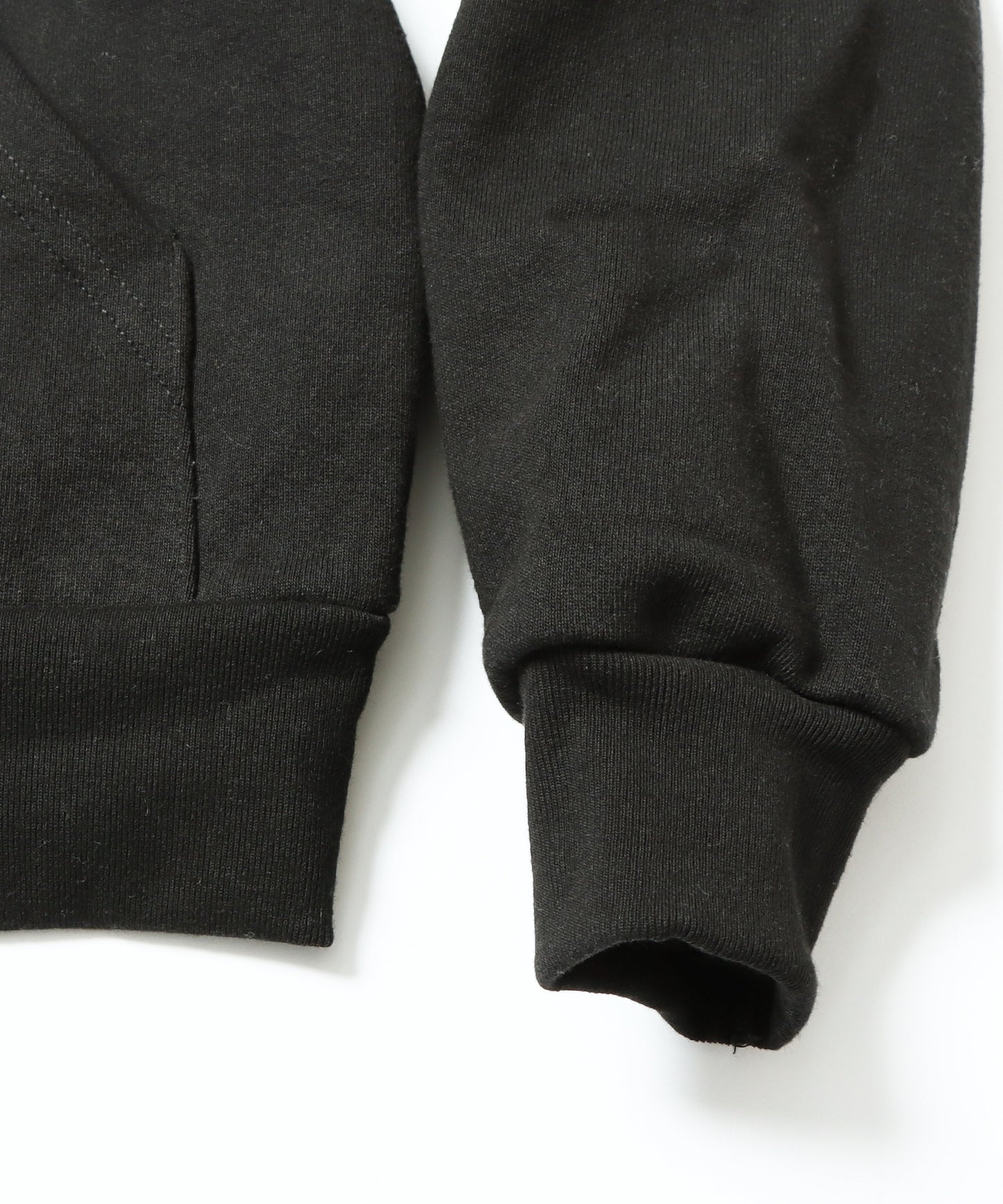 Los Angeles Apparel / 14OZ. HEAVY FLEECE ZIP UP HOODED SWEATSHIRT [BLACK]