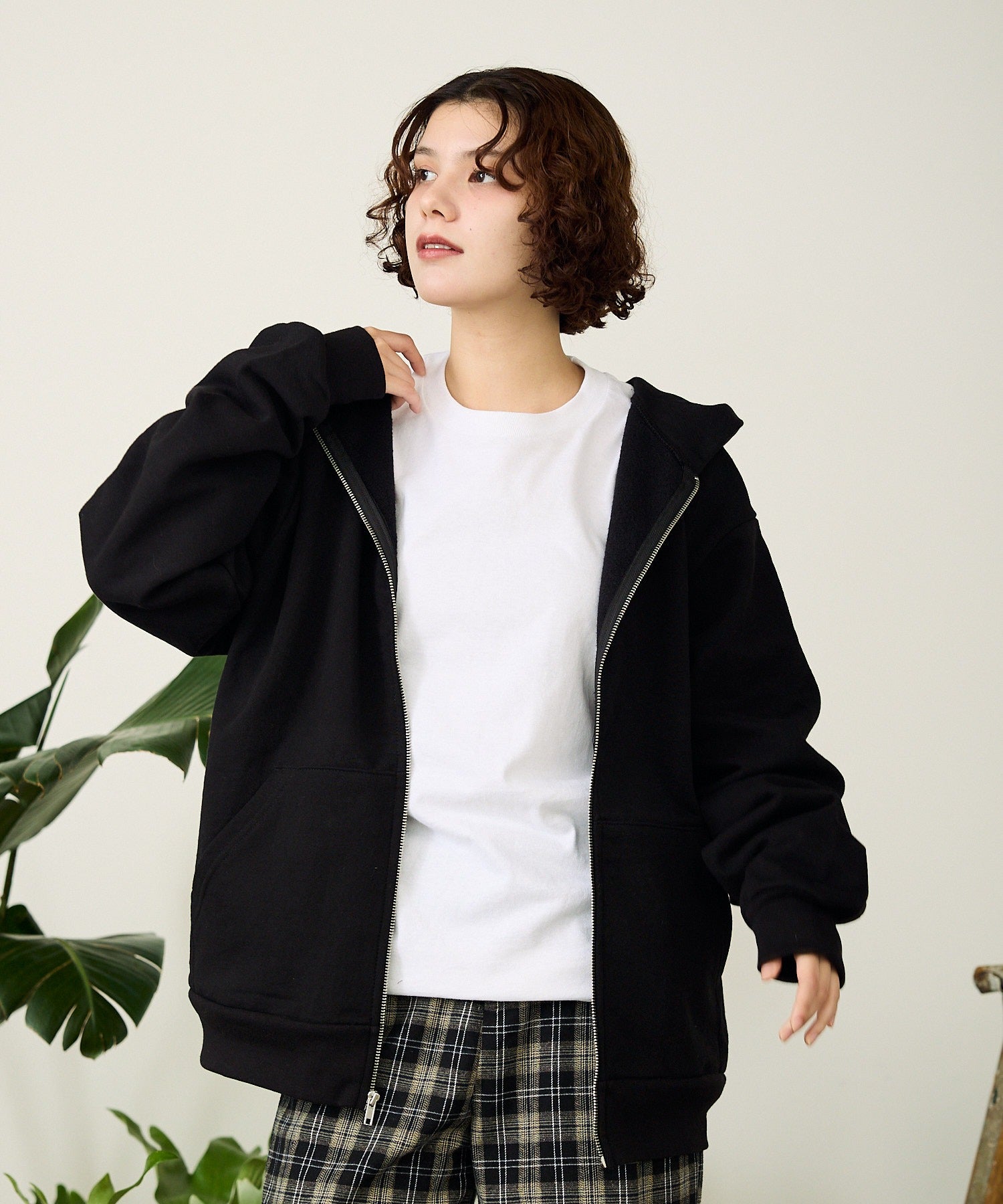 Los Angeles Apparel / 14OZ. HEAVY FLEECE ZIP UP HOODED SWEATSHIRT