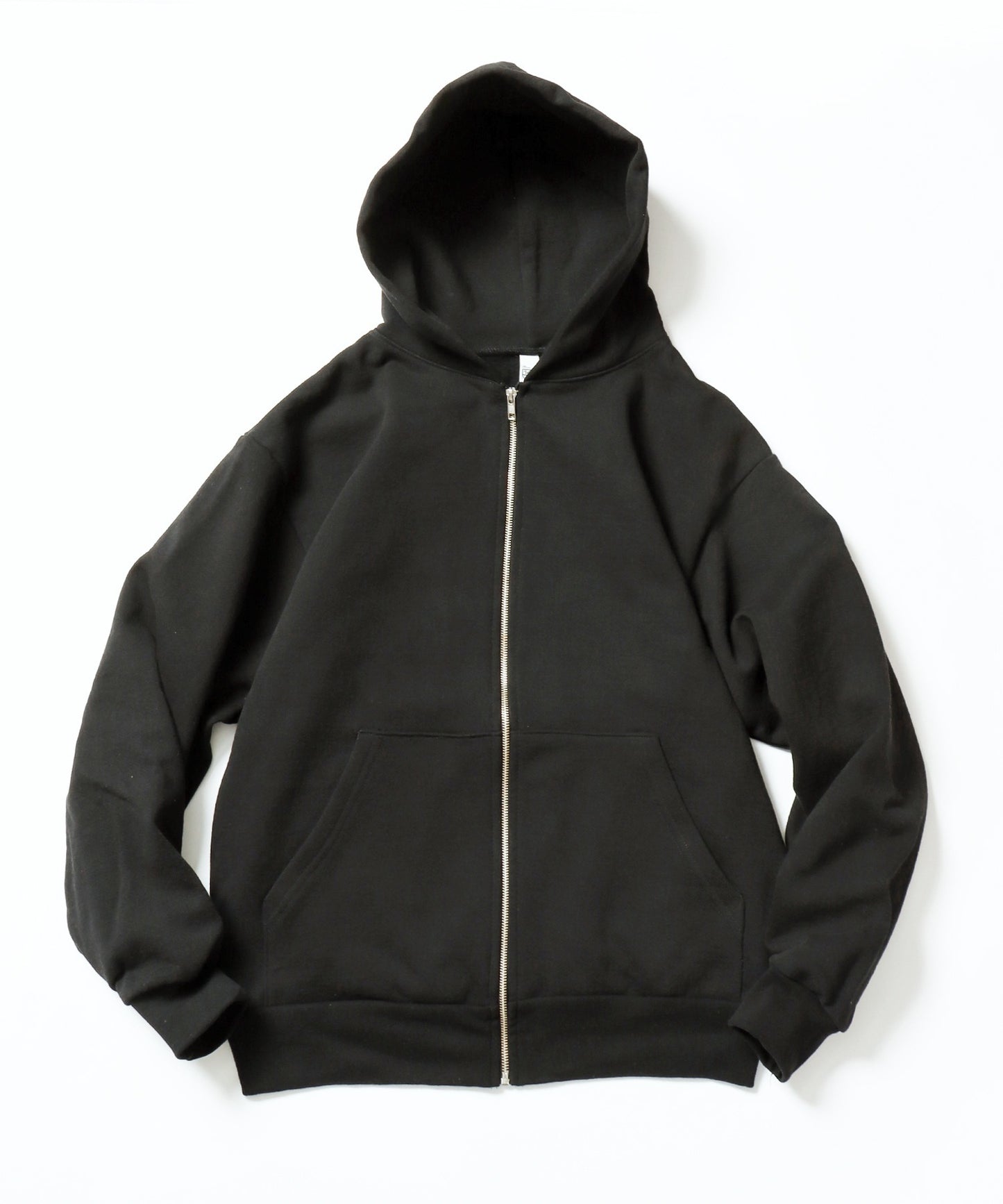 Los Angeles Apparel / 14OZ. HEAVY FLEECE ZIP UP HOODED SWEATSHIRT [BLACK]