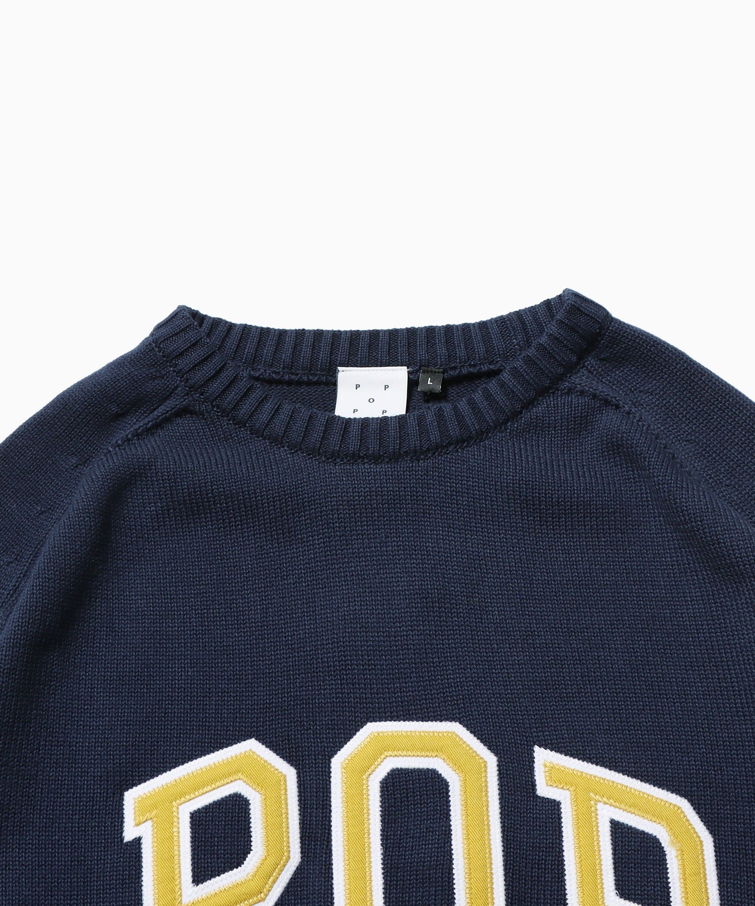 POP TRADING COMPANY/ポップトレーディングカンパニー arch knitted crewneck