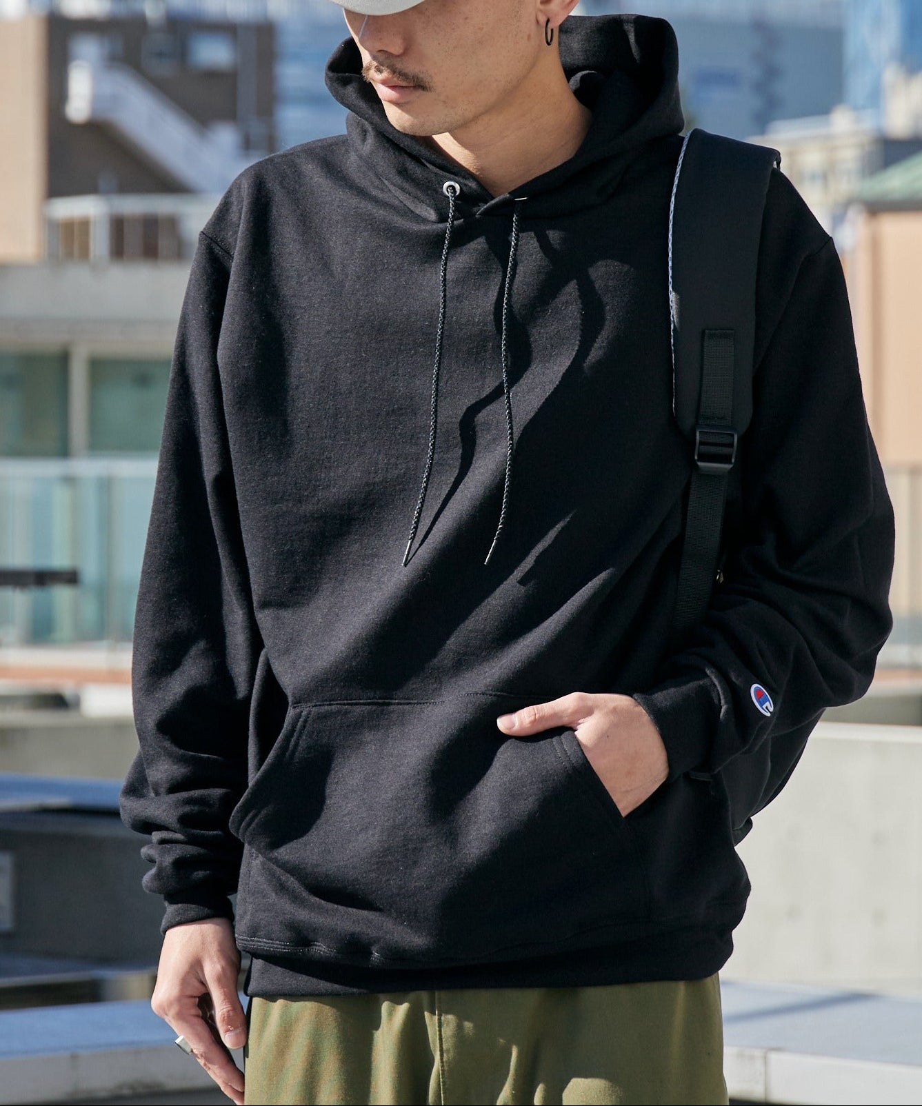 Champion / SWEAT HOODED