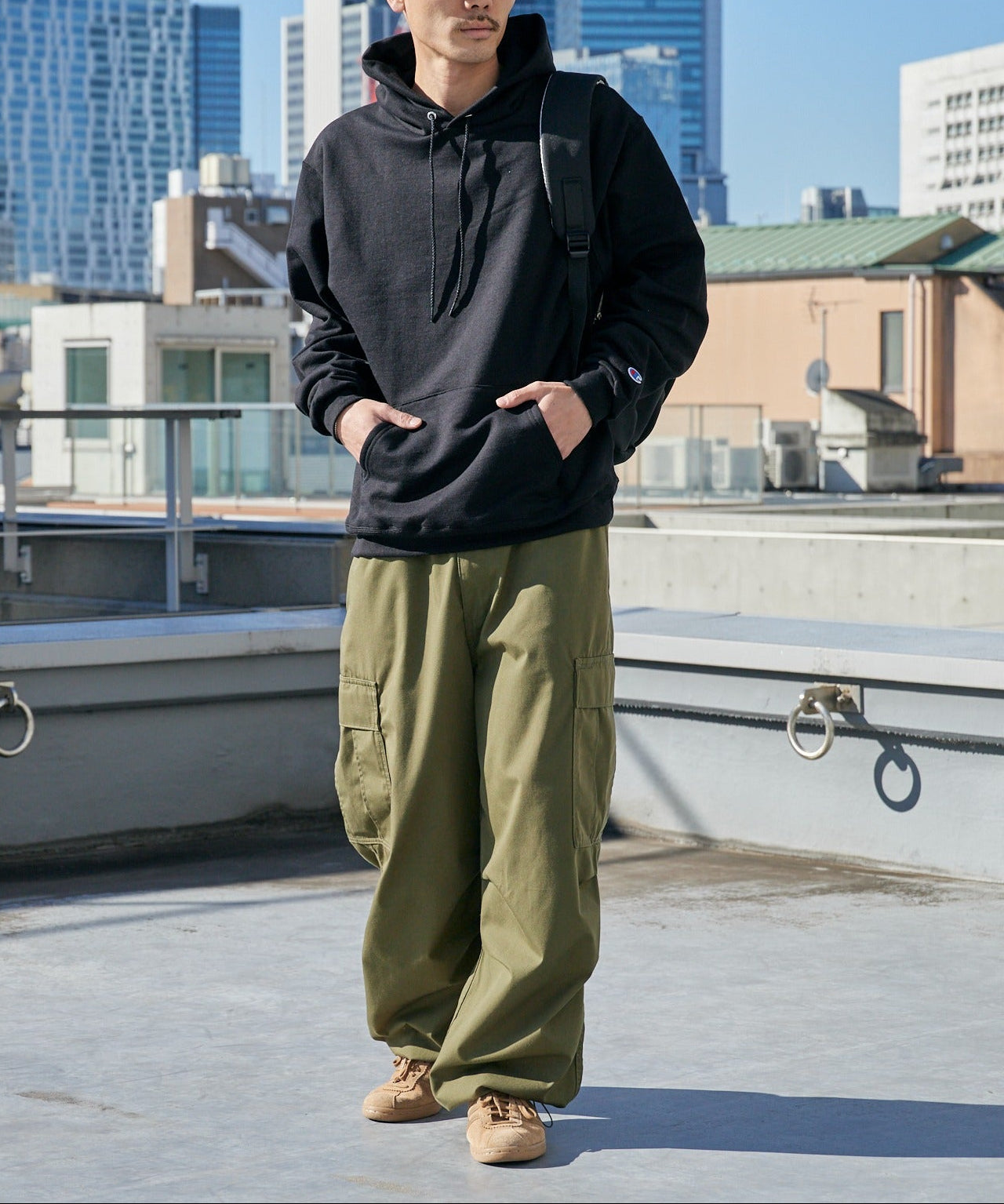 Champion / SWEAT HOODED