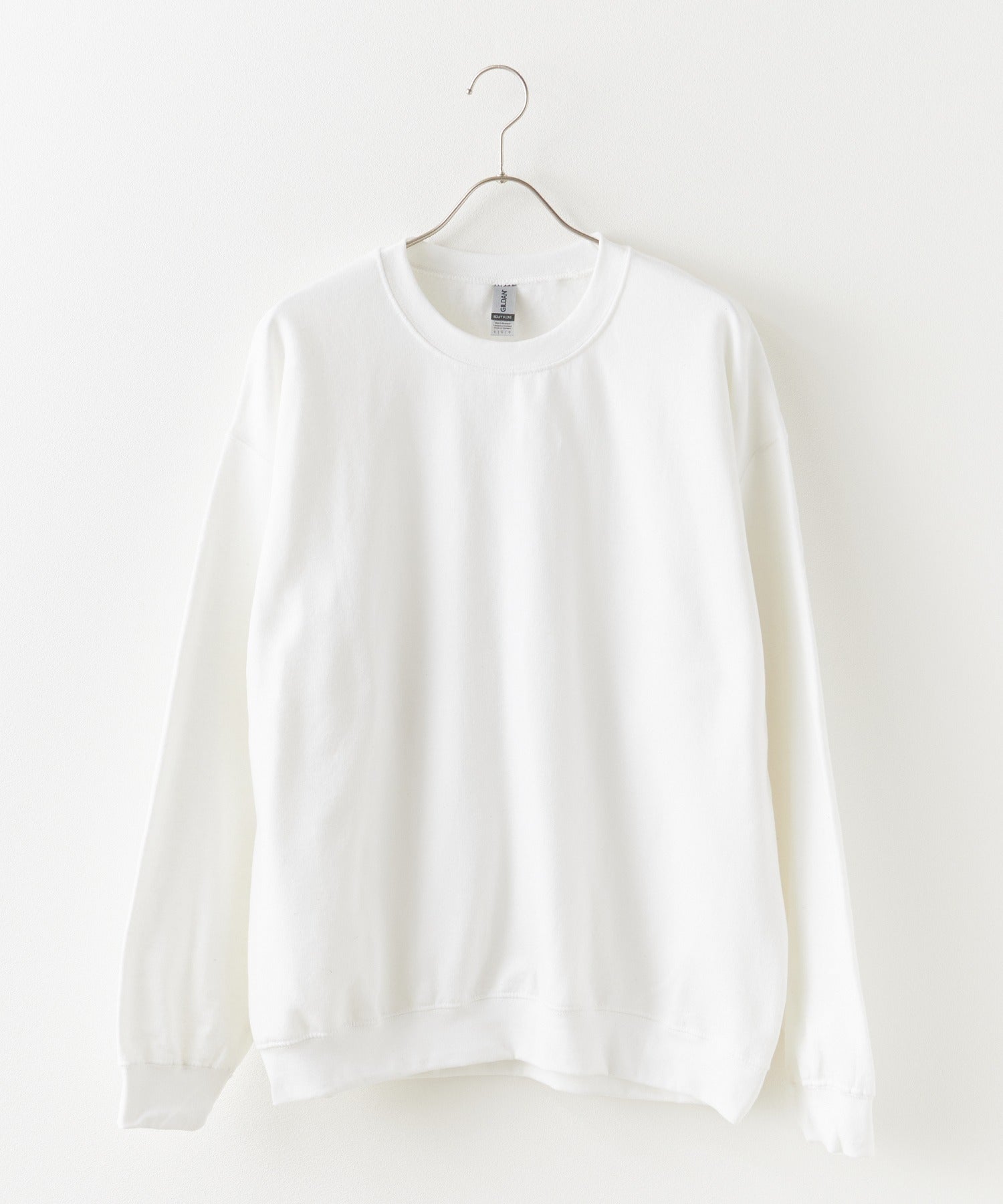 GILDAN / USAオーバーサイズ ロングスリーブプルオーバークルースウェット