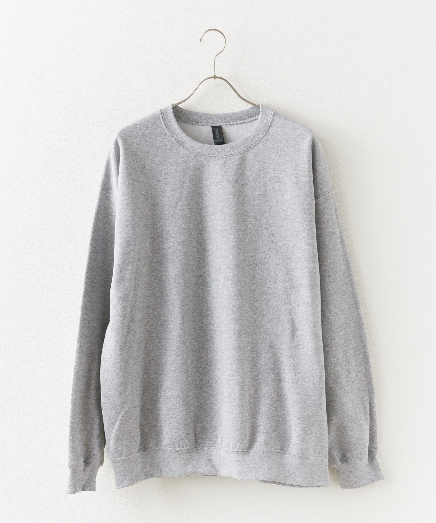 GILDAN / USAオーバーサイズ ロングスリーブプルオーバークルースウェット