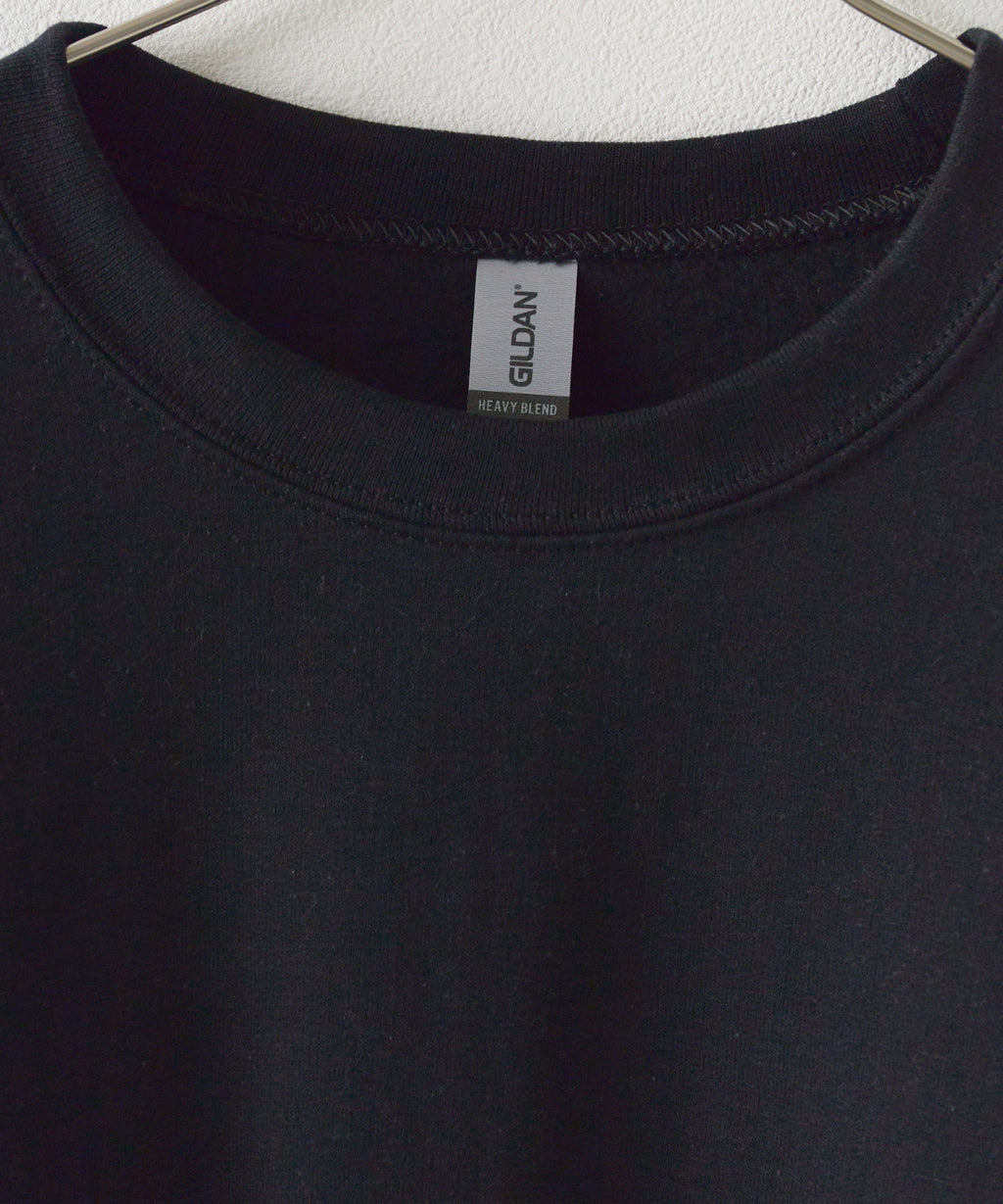 GILDAN / USAオーバーサイズ ロングスリーブプルオーバークルースウェット