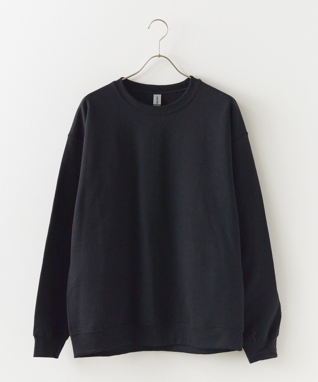 GILDAN / USAオーバーサイズ ロングスリーブプルオーバークルースウェット