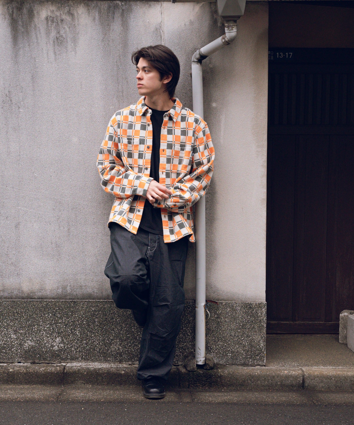 BRENT PLAID LS SHIRT – ROOP TOKYO