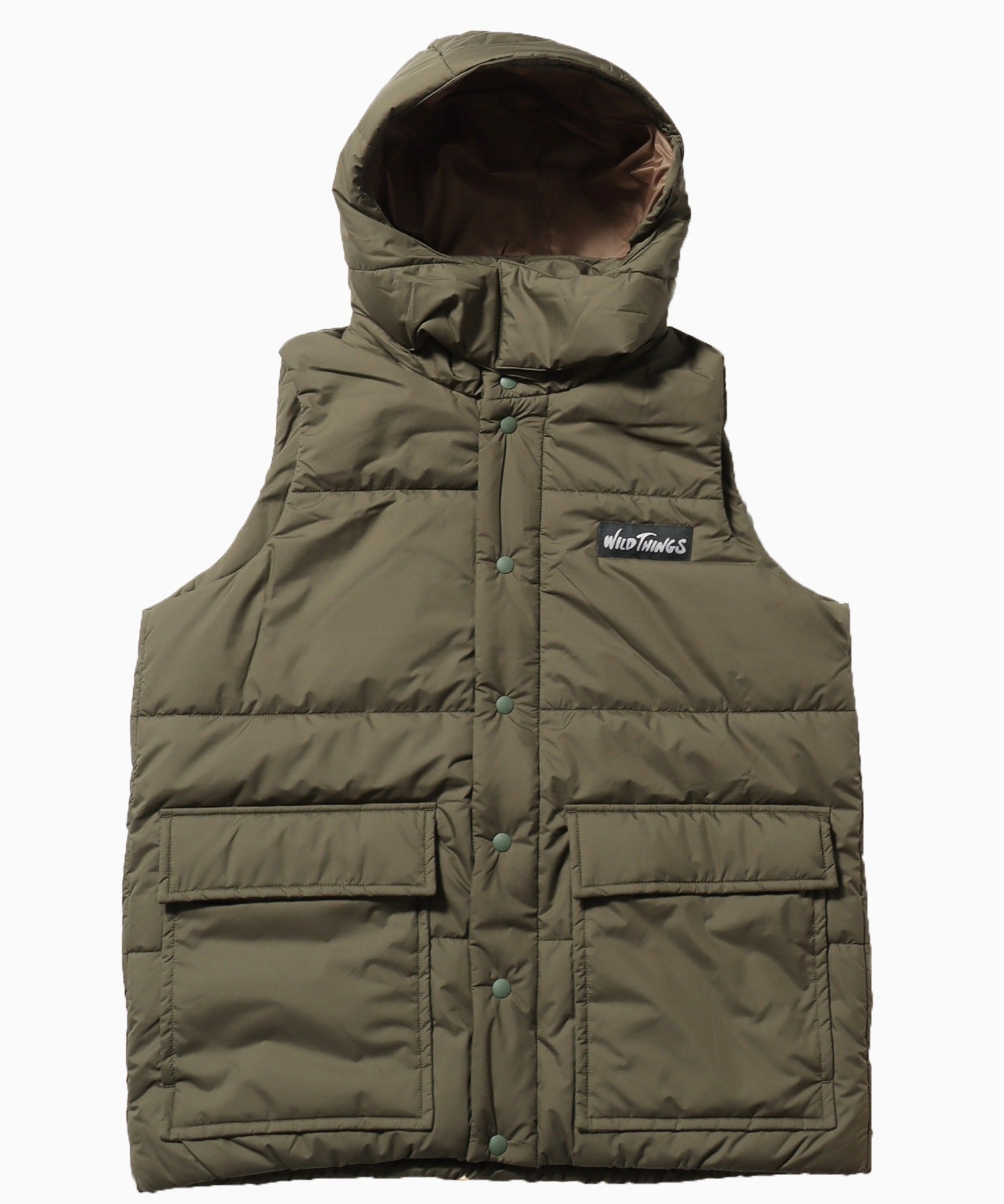 DACRON HOODED VEST