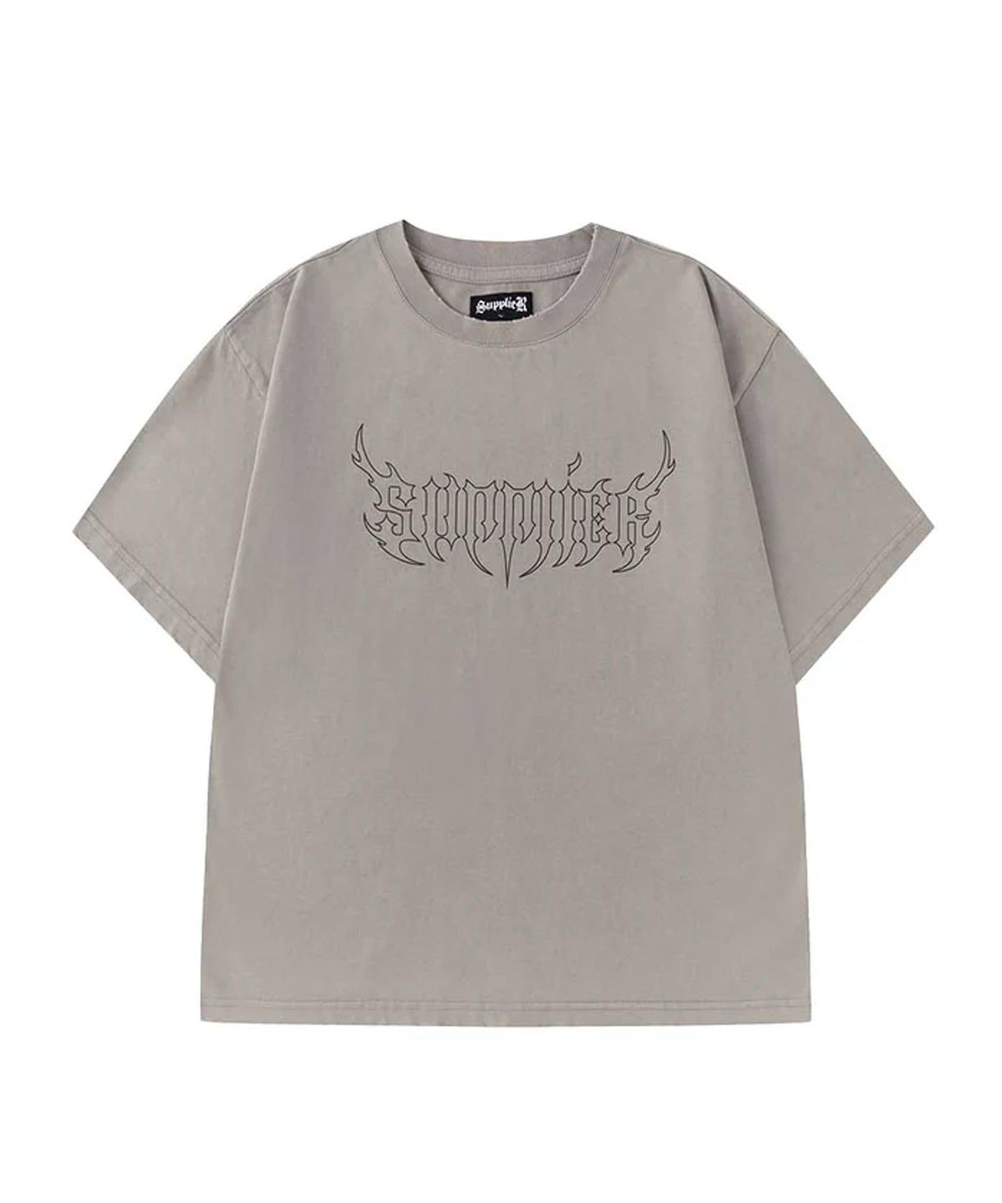 SUPPLIER  / Vintage Wash Fire Bones Tee