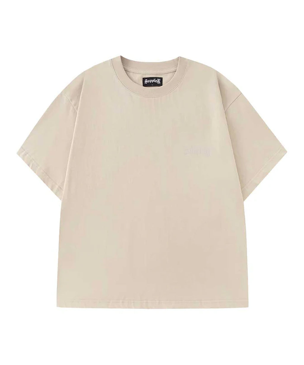 SUPPLIER / 2-Tone Rhinestone Cross Tee