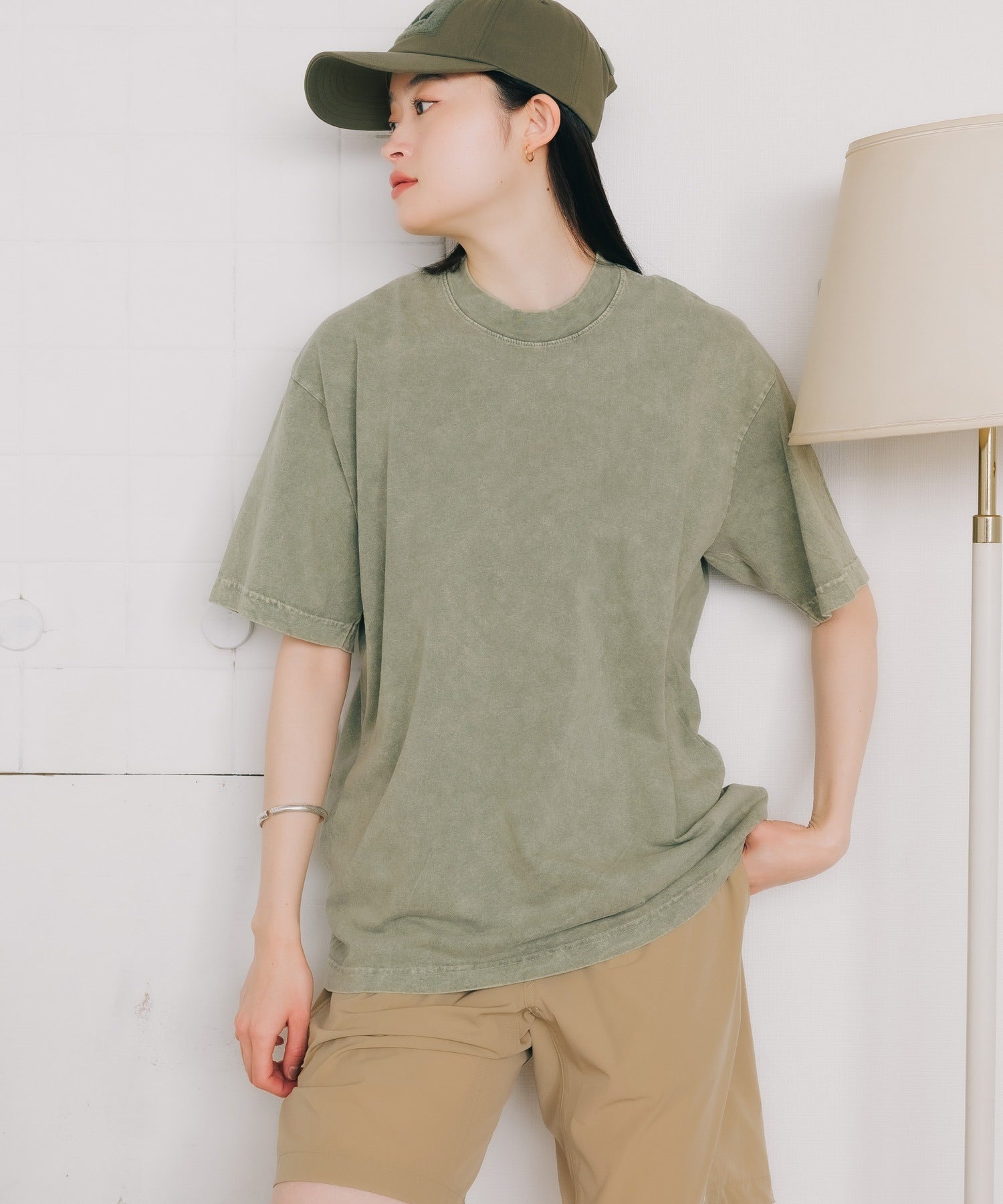 6.5OZ MINERAL WASH CREW NECK T