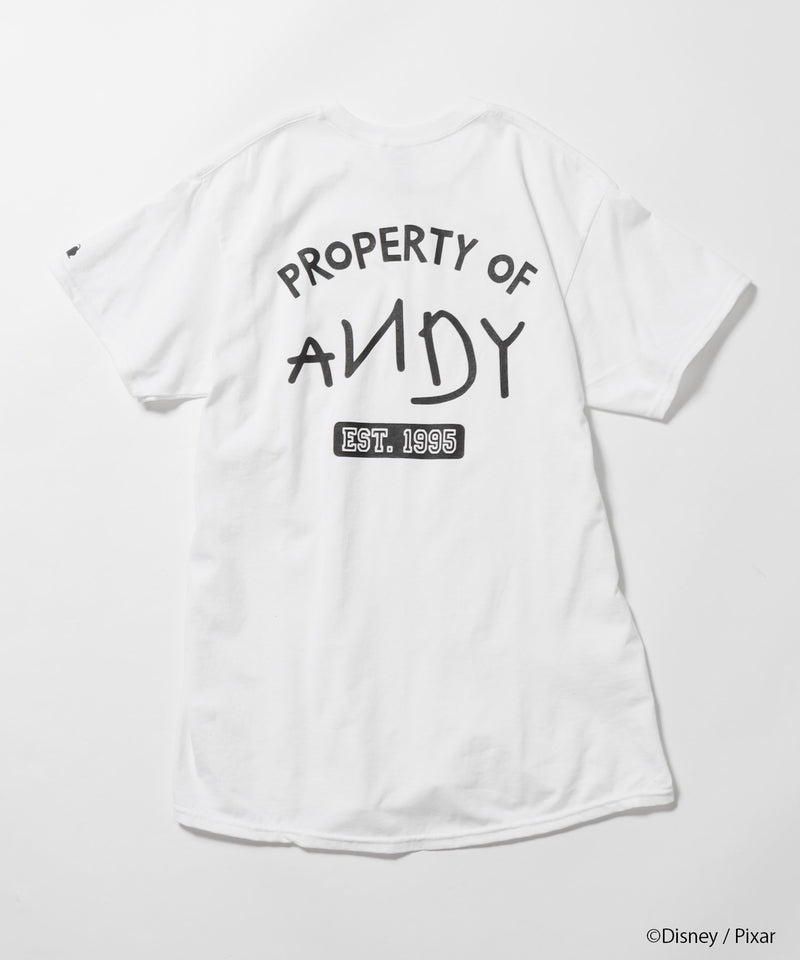 【ROOPTOKYO別注】TOY STORY ANDY 半袖Tシャツ