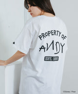 【ROOPTOKYO別注】TOY STORY ANDY 半袖Tシャツ